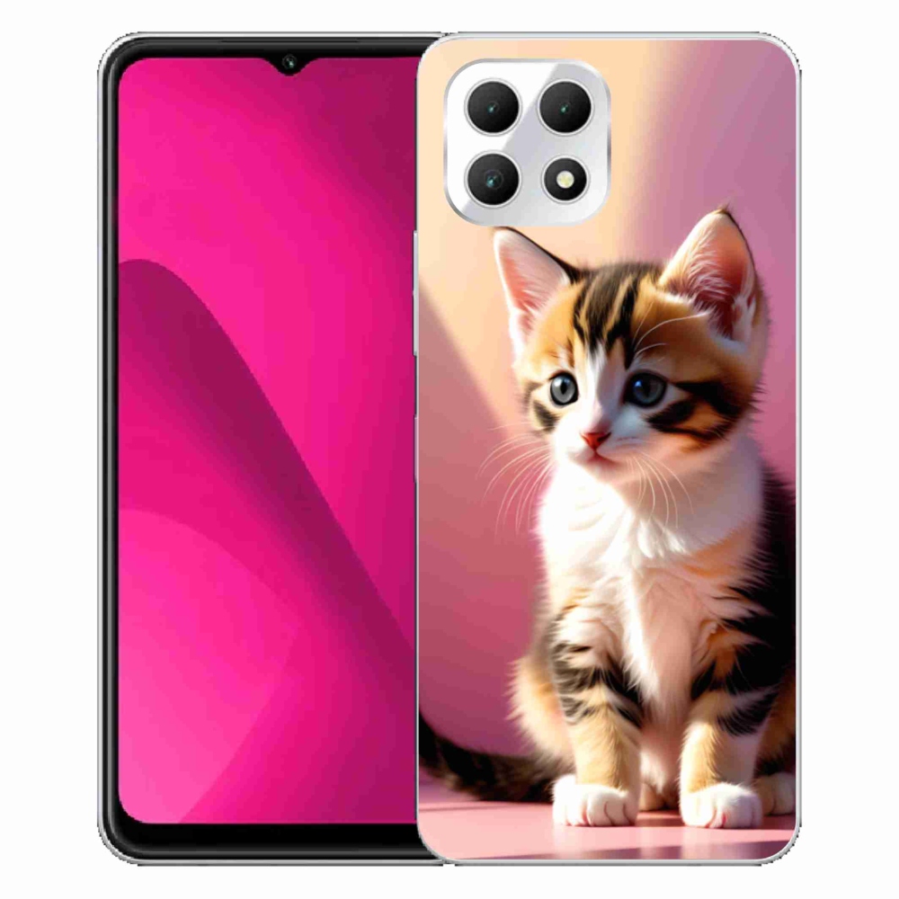 Gél borító mmCase a T phone 2 készülékhez - kíváncsi cica 2
