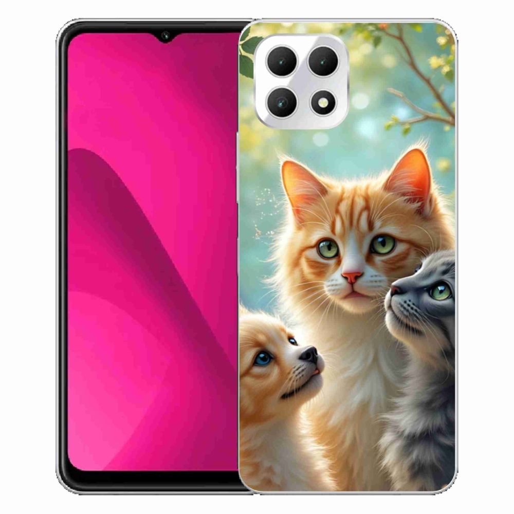 Zselés borítás mmCase a T phone 2 készülékhez - állatbarátság 2