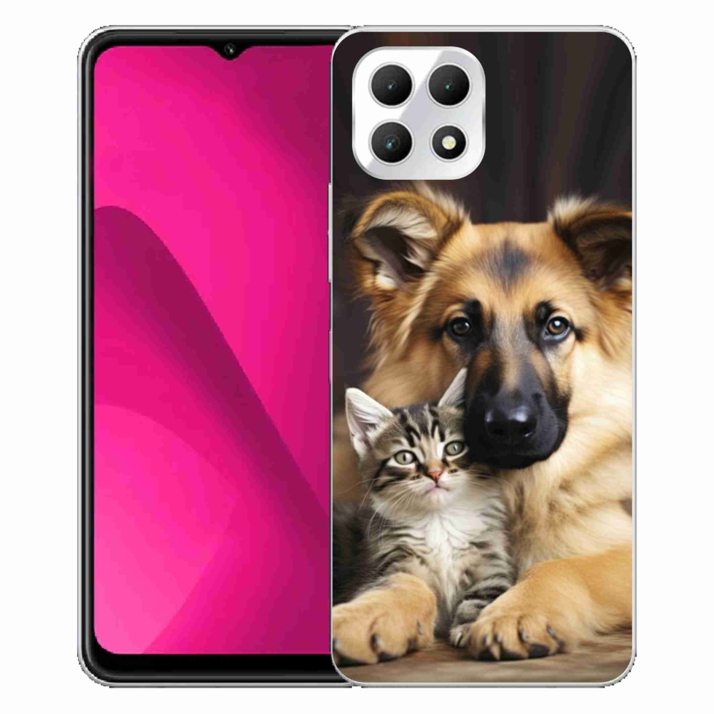 Zselés borító mmCase a T phone 2 - állatbarátsághoz