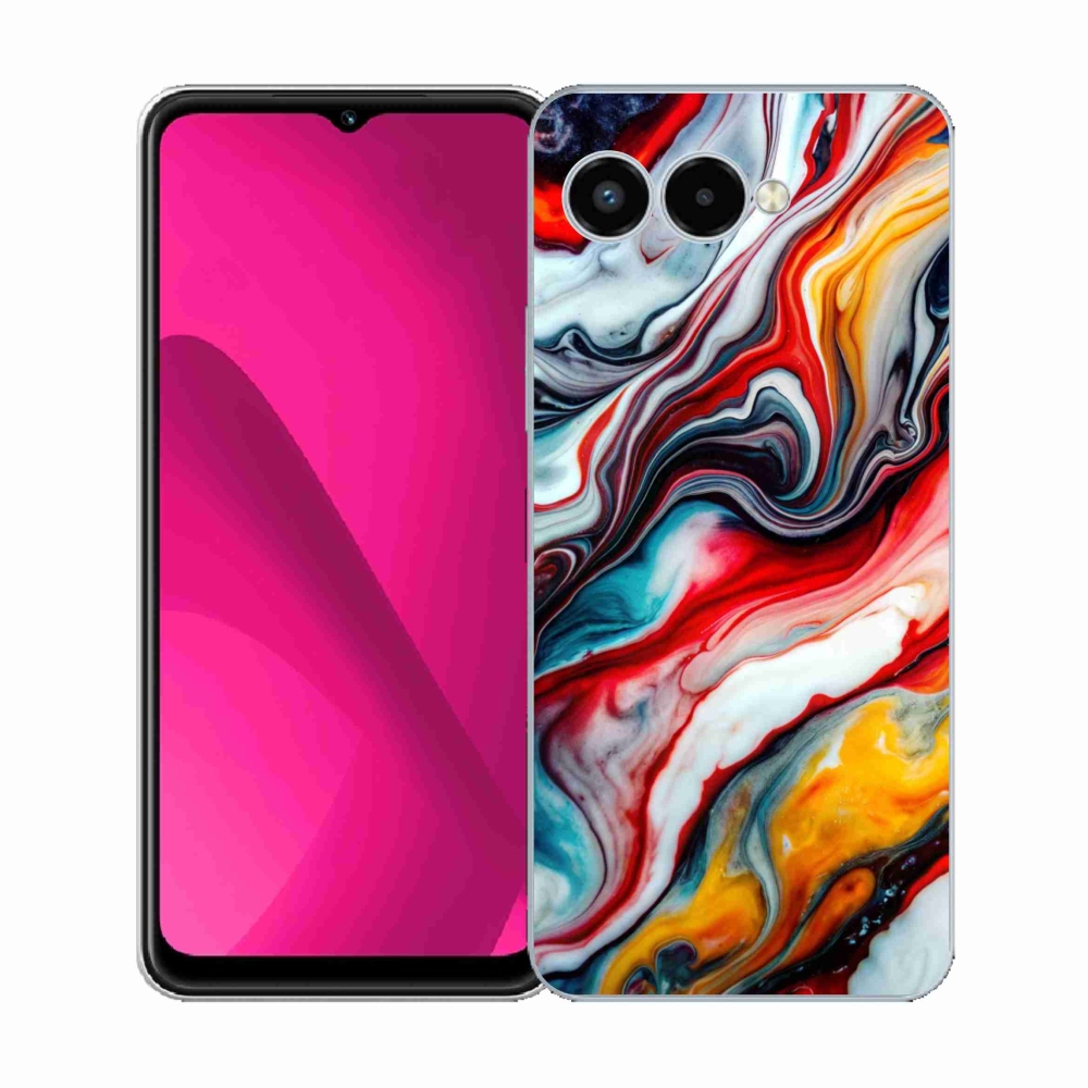 Gél borító mmCase a T phone 3 készülékhez - absztrakt motívum 35
