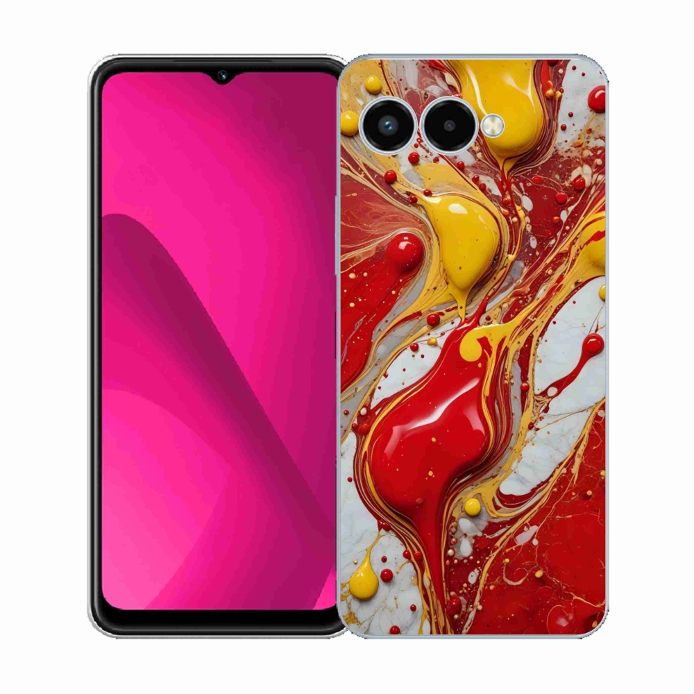 Gél borító mmCase a T phone 3 készülékhez - absztrakt motívum 42
