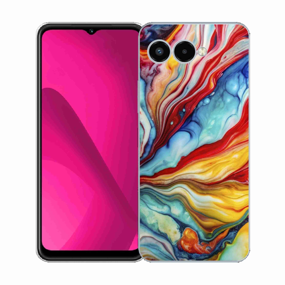 Gél borító mmCase a T phone 3 készülékhez - absztrakt motívum 58
