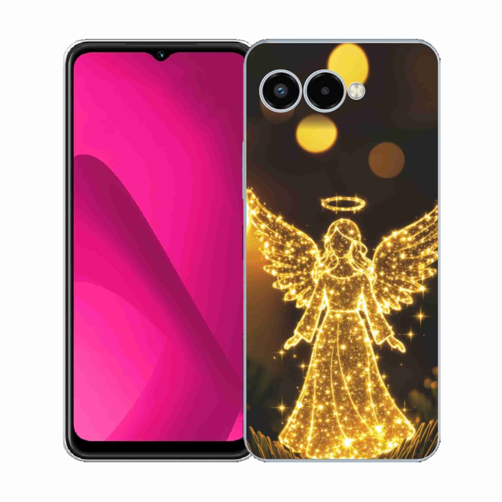 Zselés borítás mmCase a T phone 3 - angyalhoz