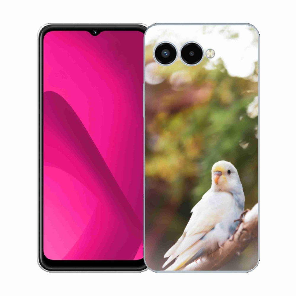 Zselés borító mmCase a T phone 3 - andulka fehér