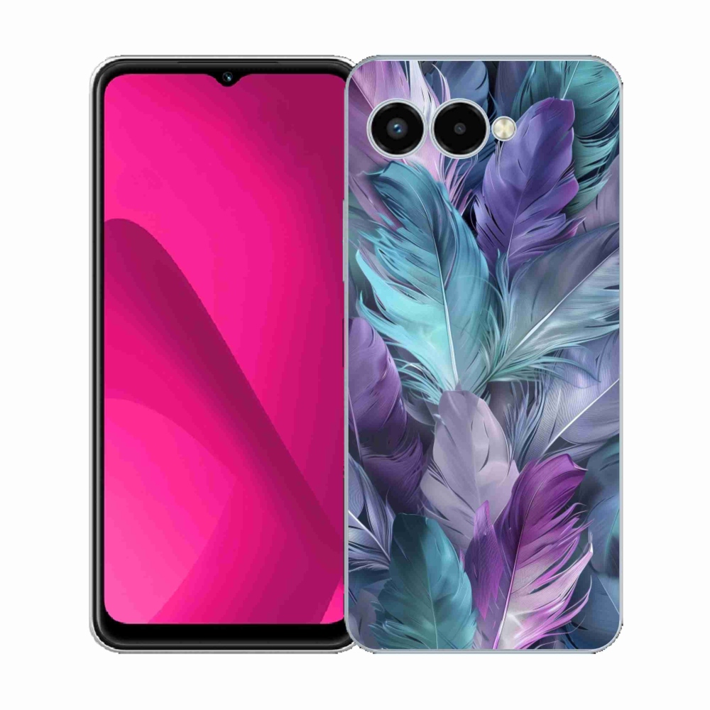 Zselés borító mmCase a T phone 3 - színes toll 2