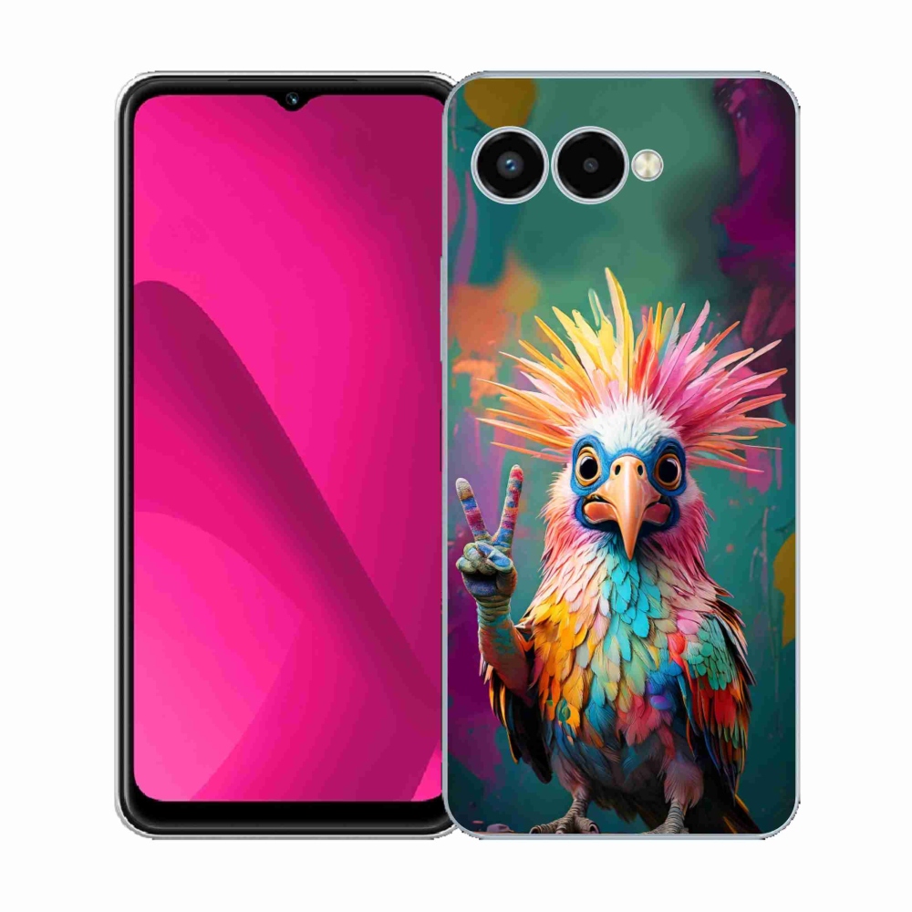 Gél borító mmCase a T phone 3 készülékhez - színes lázadó