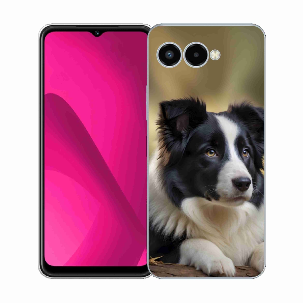 Zselés borító mmCase a T phone 3 - border colie 2
