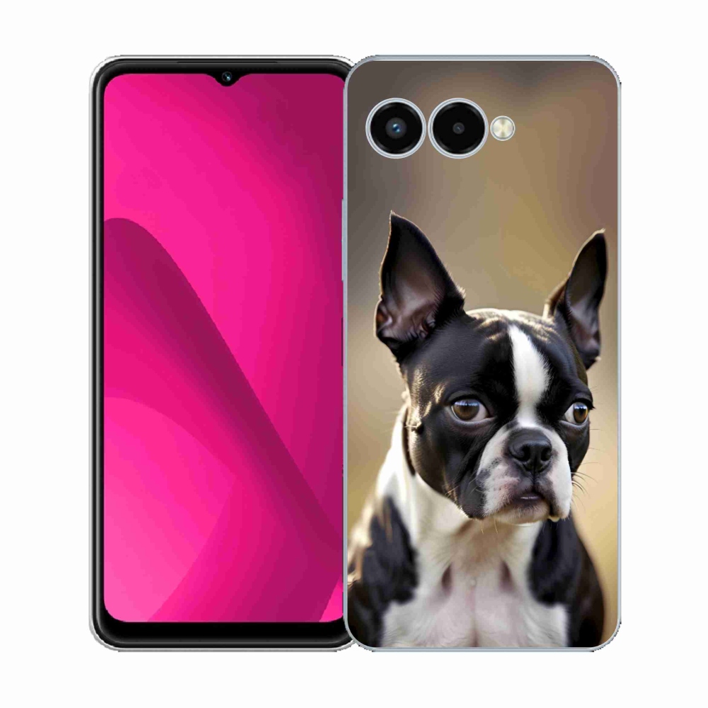 Gél borító mmCase a T phone 3 készülékhez - Boston Terrier