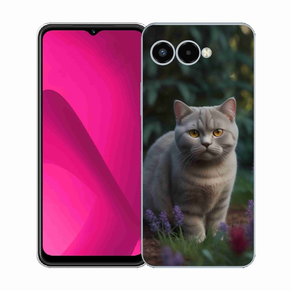 Zselés borítás mmCase a T phone 3 készülékhez - Brit macska