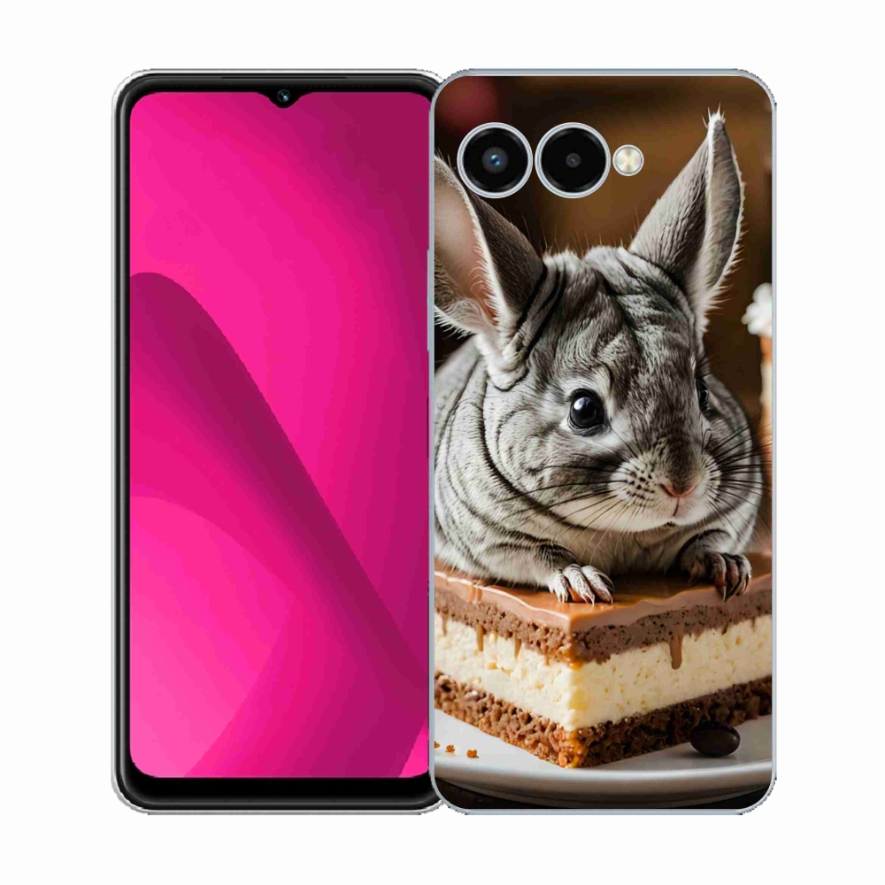 Gél borító mmCase a T phone 3 készülékhez - csincsilla