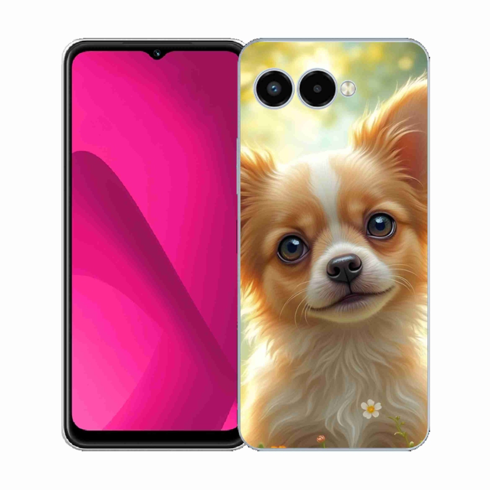 Gél borító mmCase a T phone 3 - chihuahua 5 számára
