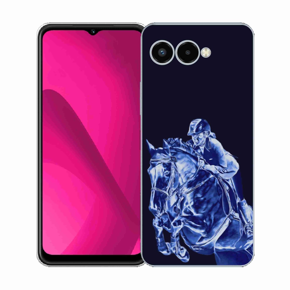 Zselés borítás mmCase a T phone 3 - versenylóhoz