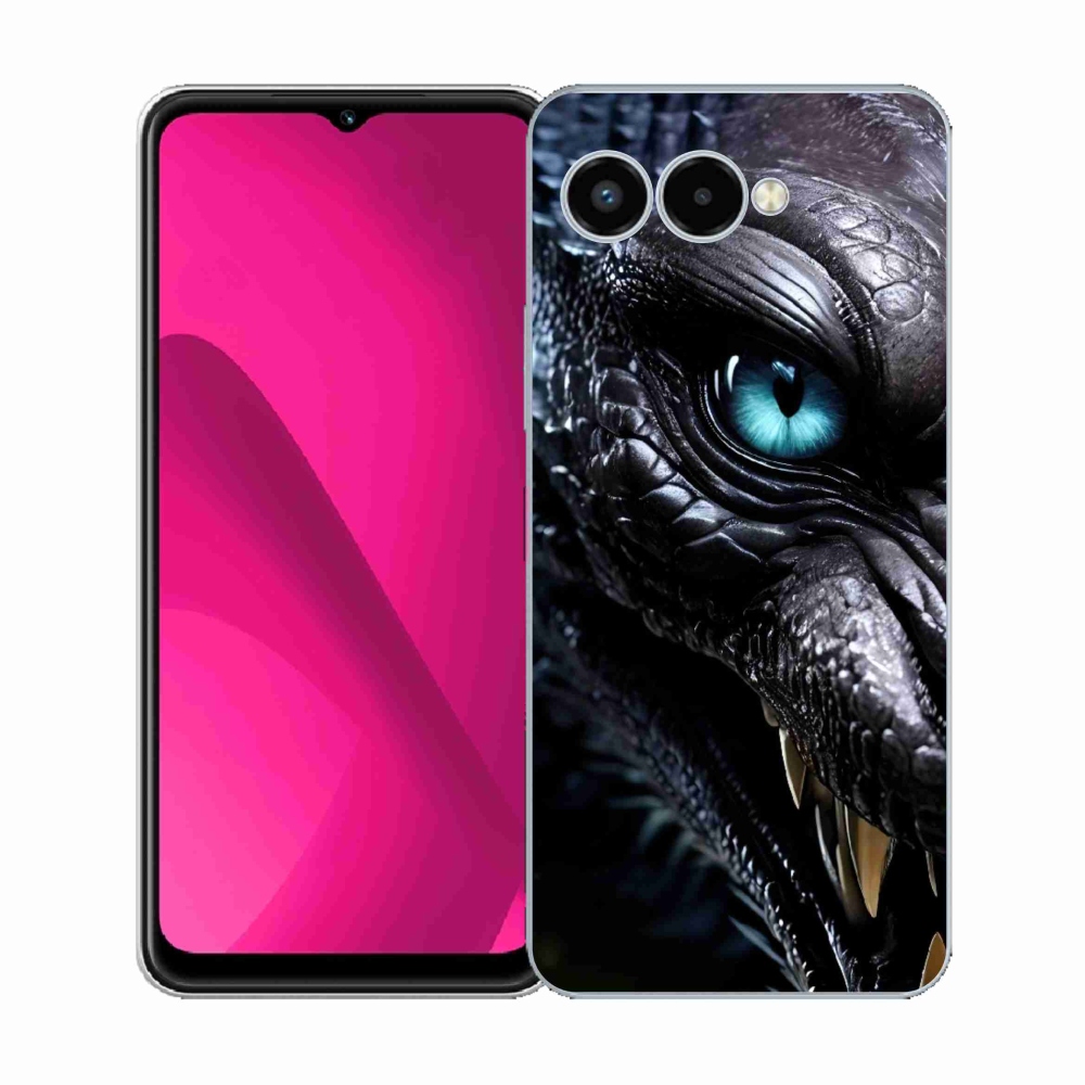 Zselés borítás mmCase a T phone 3 készülékhez - sárkány nézet