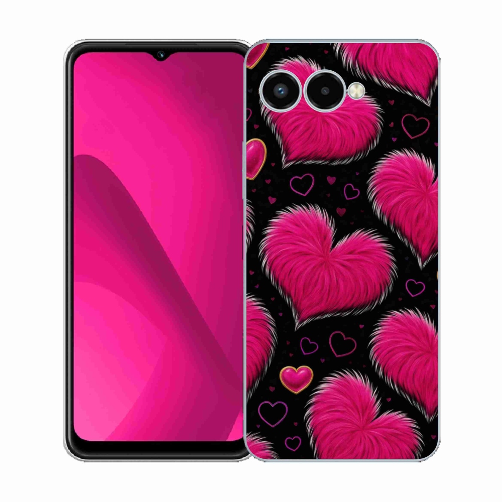 Gél borító mmCase a T phone 3 készülékhez - puha szív