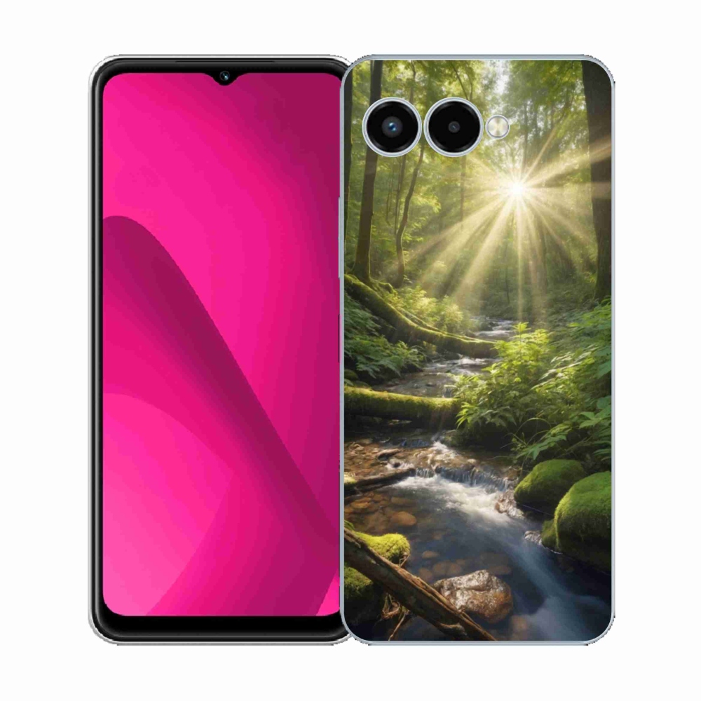 Zselés borítás mmCase a T phone 3 - erdő mélysége