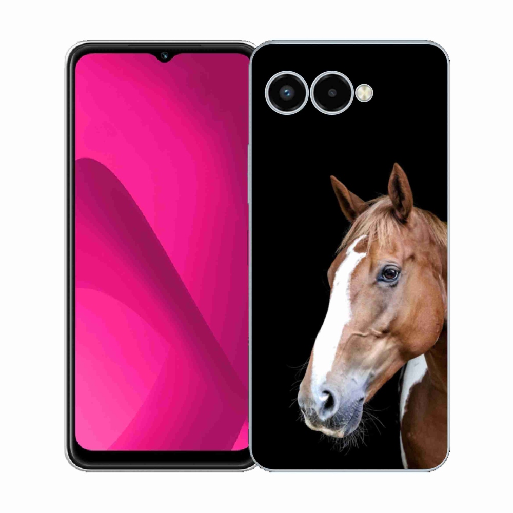 Zselés borítás mmCase a T phone 3-hoz - barna ló 3