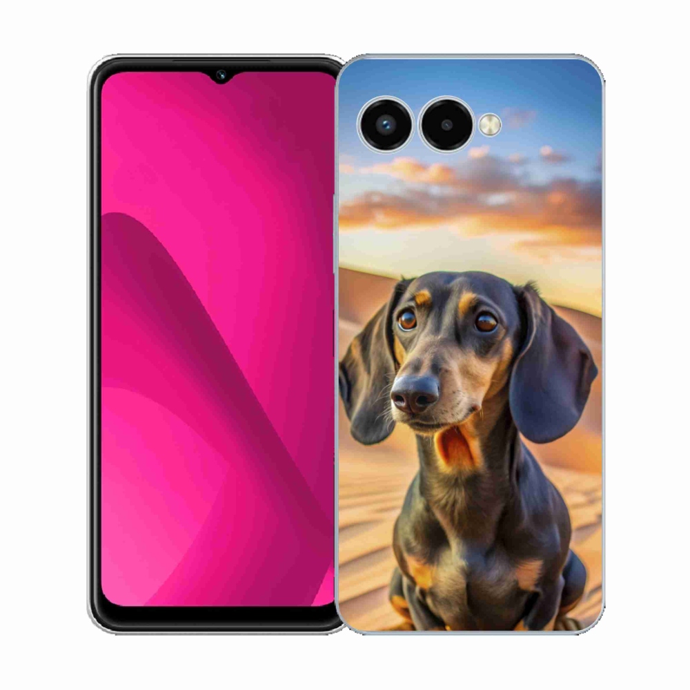 Gél borító mmCase a T phone 3 - tacskó 3