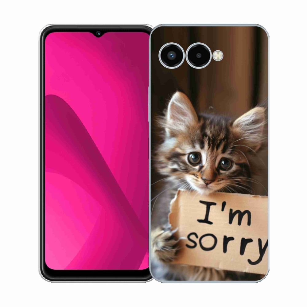 Gél borító mmCase a T phone 3 - bocsánat
