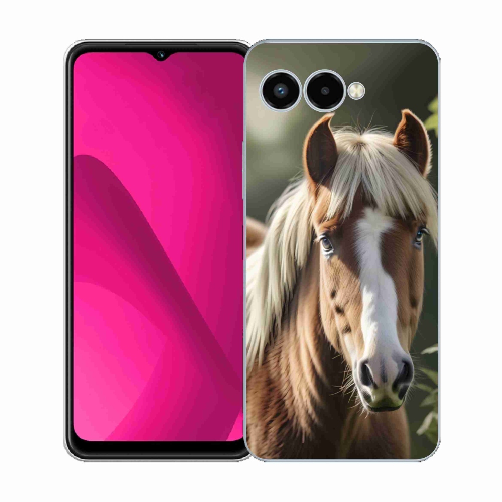 Gél borítás mmCase a T phone 3 - ló könnyű sörénnyel