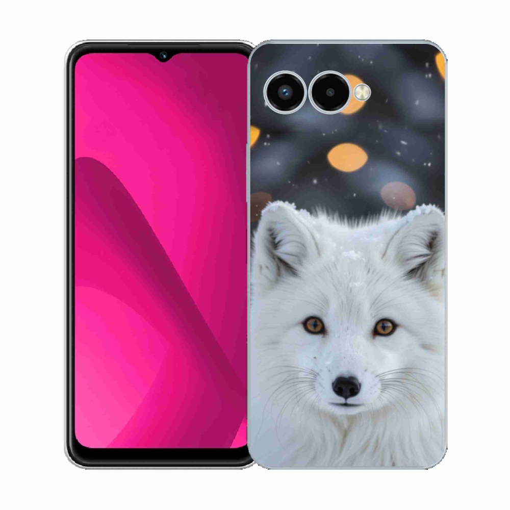 Zselés borítás mmCase a T phone 3 készülékhez - polár róka