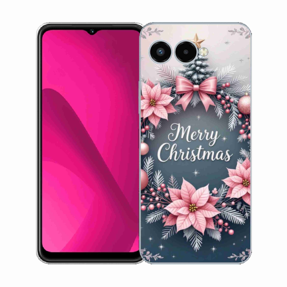 Gél borító mmCase a T phone 3 - Boldog karácsonyt!