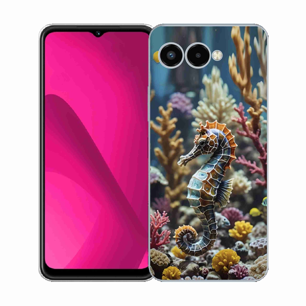 Zselés borító mmCase a T phone 3 - csikóhal 2 számára