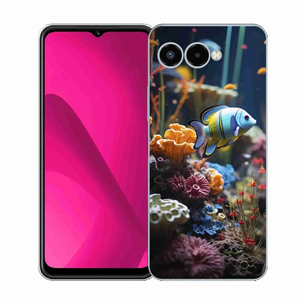 Zselés borító mmCase a T phone 3 - Sea World 5 telefonhoz