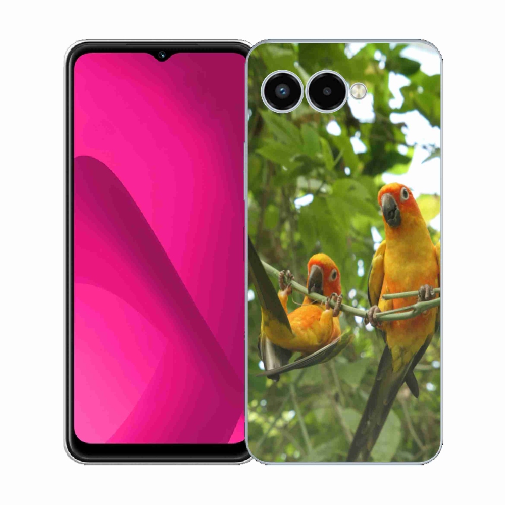 Gél borítás mmCase a T phone 3 - papagájok aratingy
