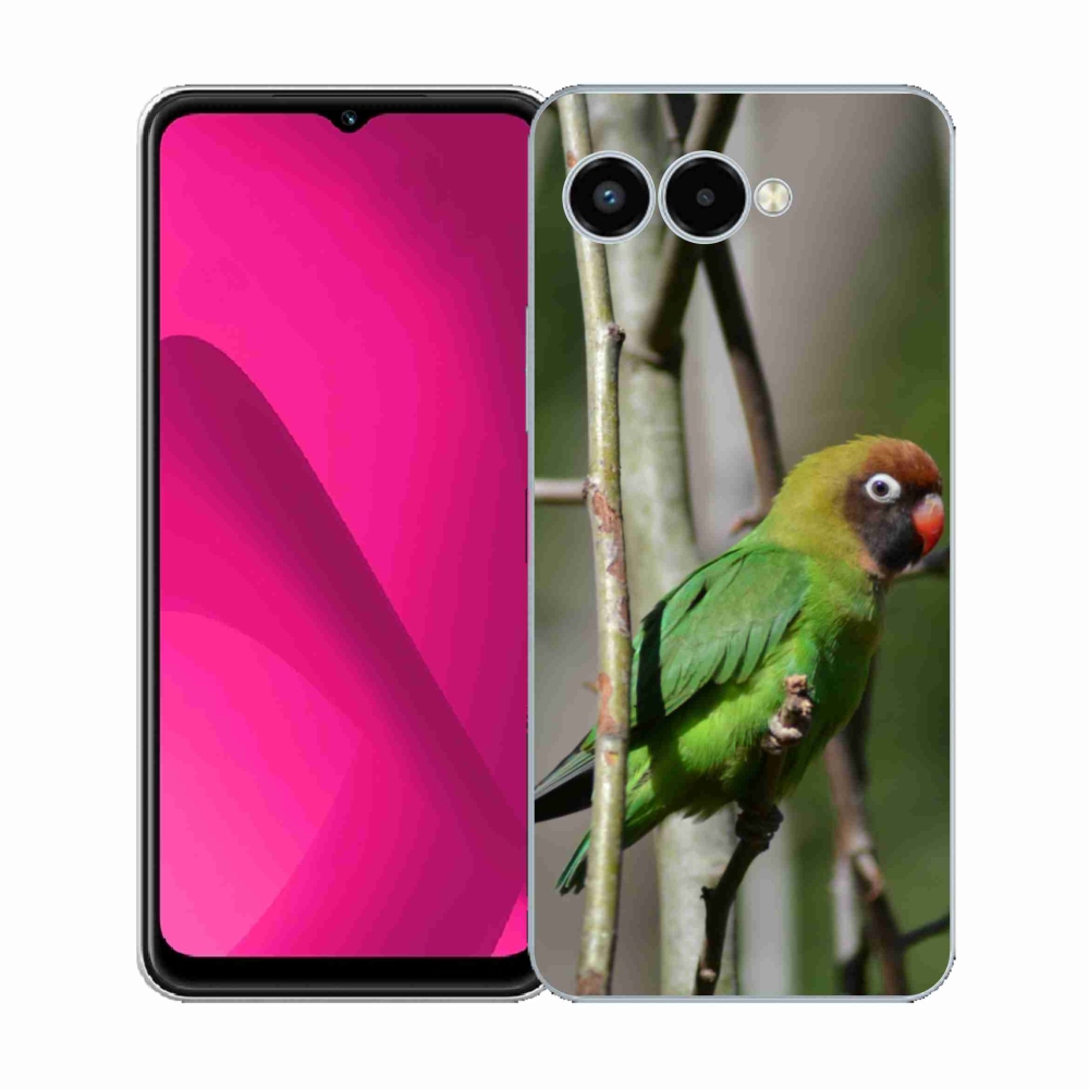 Gél borítás mmCase a T phone 3 - papagáj agapornis