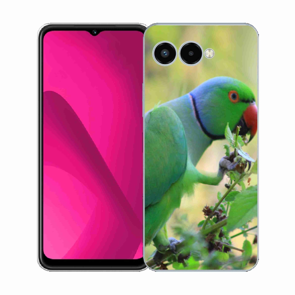 Zselés borító mmCase a T phone 3 - papagáj alexandrhoz