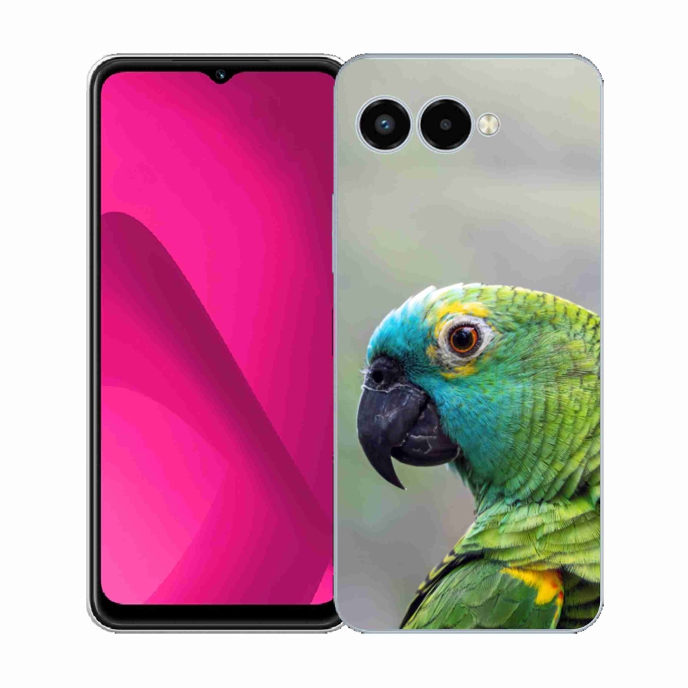 Zselés borítás mmCase a T phone 3 - papagáj amazonhoz