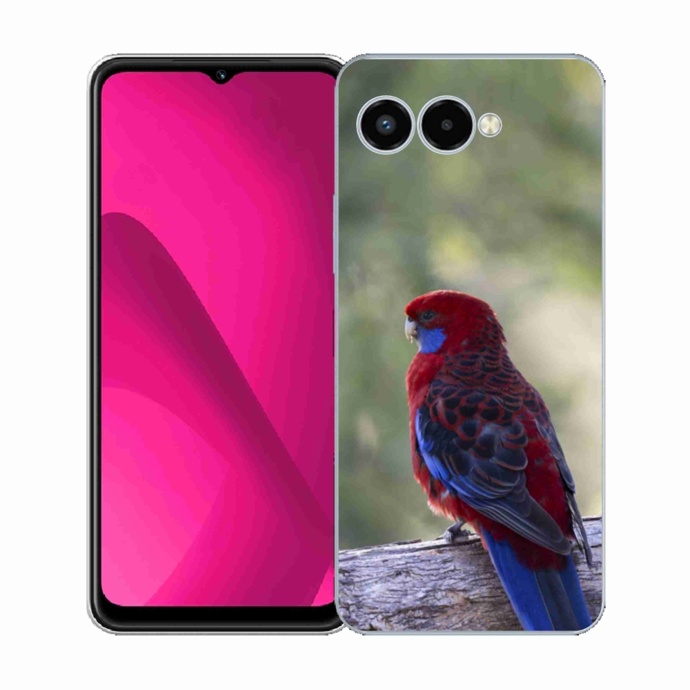 Zselés borító mmCase a T phone 3 - papagáj rosela