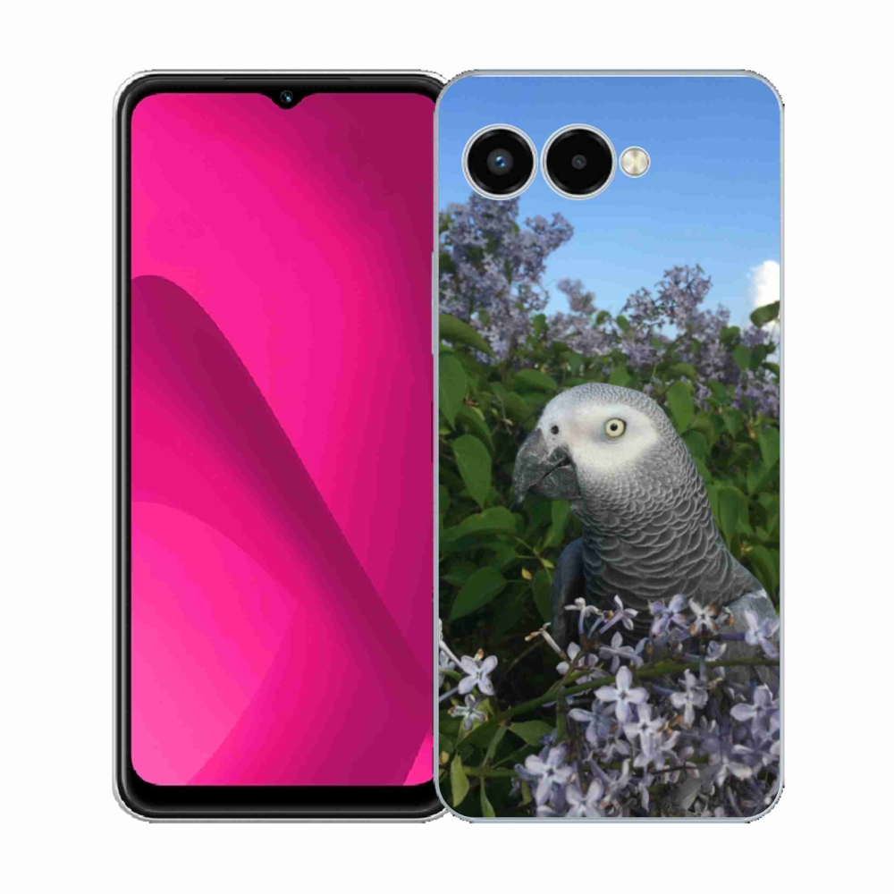 Zselés borítás mmCase a T phone 3 készülékhez - papagáj