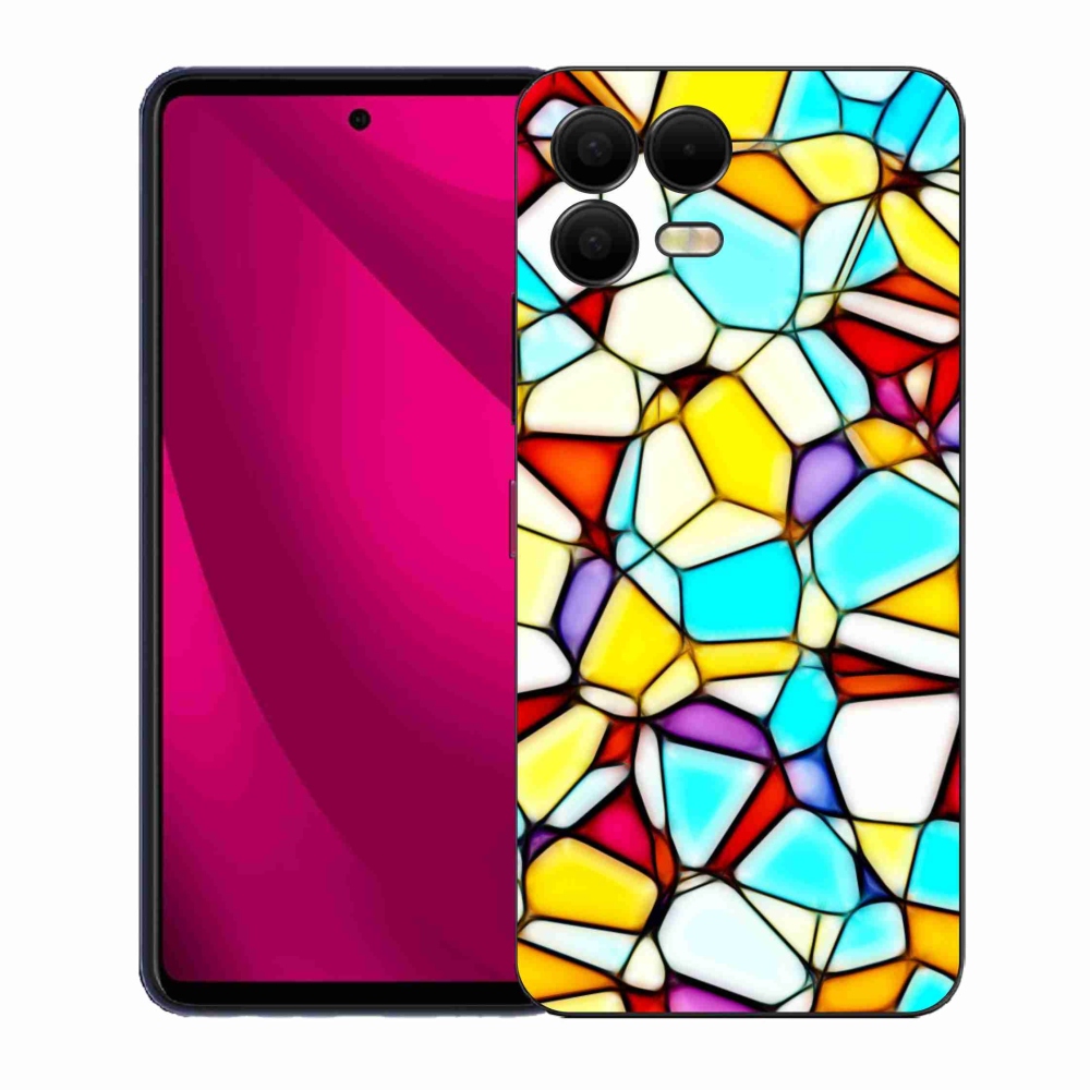 Gél borító mmCase a T phone 3 Pro készülékhez - absztrakt motívum 40