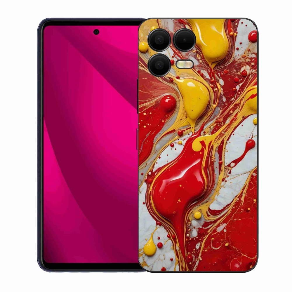Gél borító mmCase a T phone 3 Pro készülékhez - absztrakt motívum 42