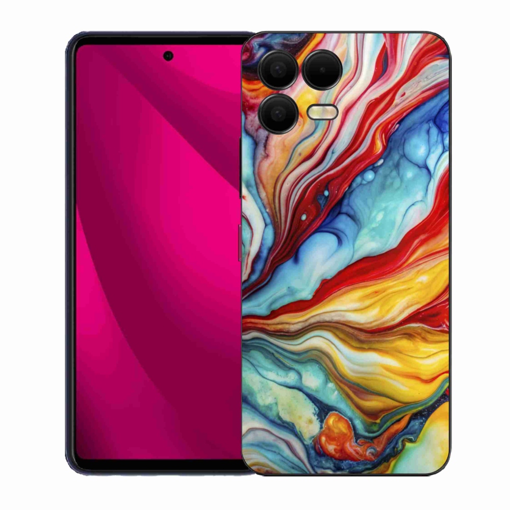 Gél borító mmCase a T phone 3 Pro készülékhez - absztrakt motívum 58