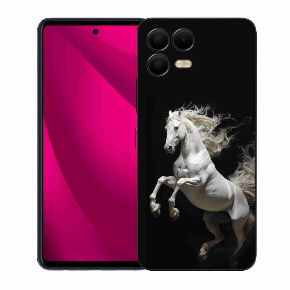 Gél borító mmCase a T phone 3 Pro - fehér ló 4