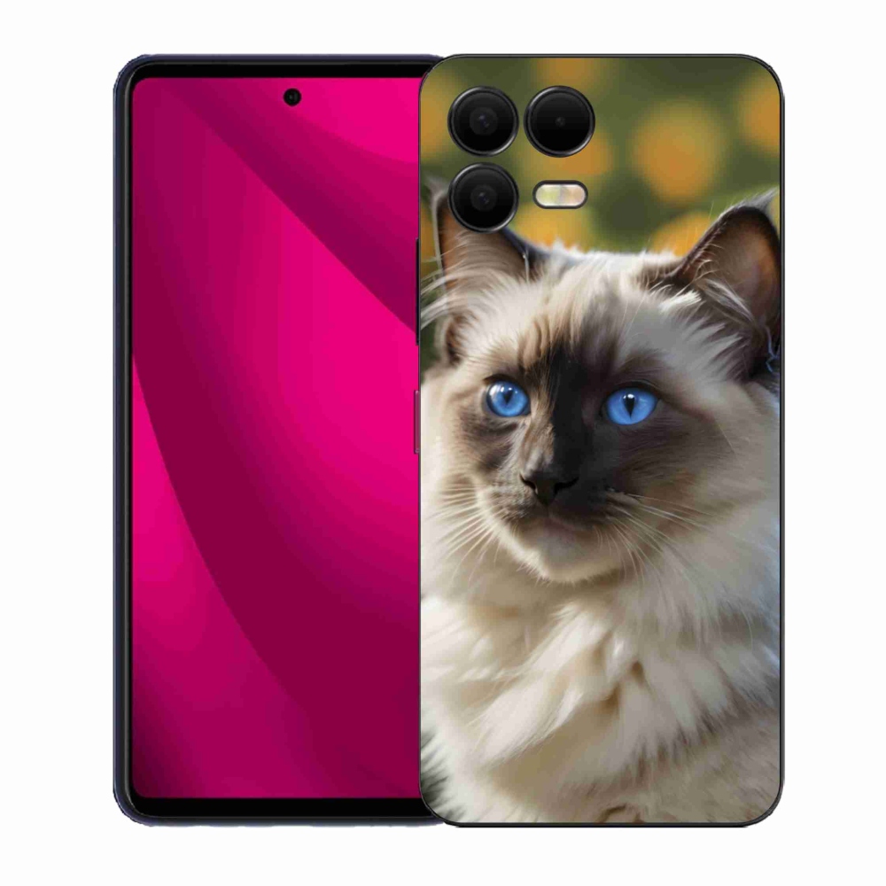Zselés borítás mmCase a T phone 3 Pro készülékhez - fehér rongybaba