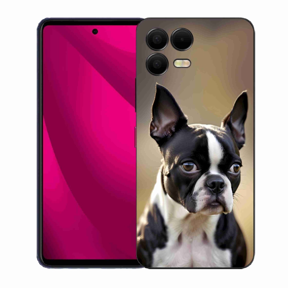 Gél borítás mmCase a T phone 3 Pro készülékhez - Boston Terrier