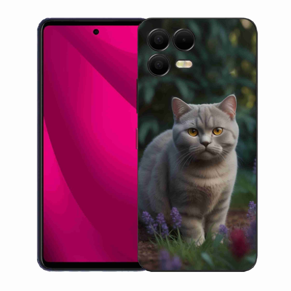 Zselés borítás mmCase a T phone 3 Pro készülékhez - brit macska