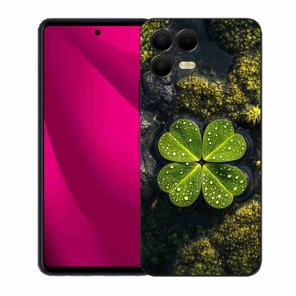 Gél borító mmCase a T phone 3 Pro készülékhez - négylevelű lóhere