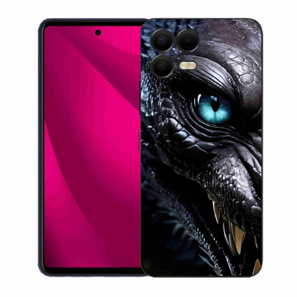 Gél borítás mmCase a T phone 3 Pro készülékhez - sárkány nézet