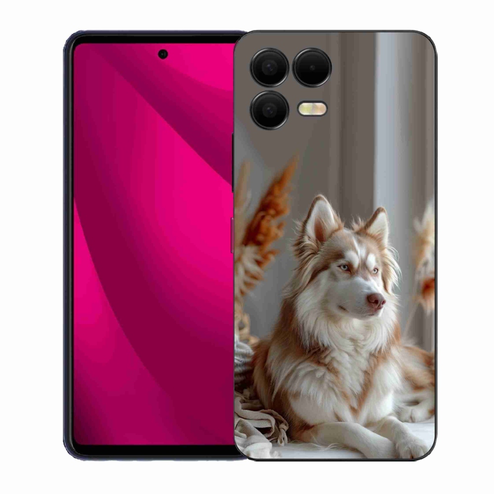 Gél borítás mmCase a T phone 3 Pro - csendes szibériai husky