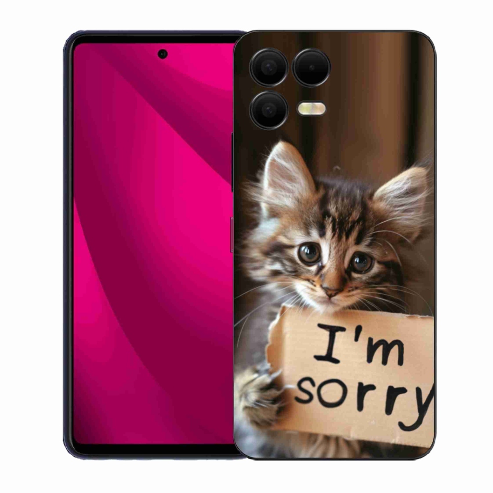Gél borító mmCase a T phone 3 Pro számára - bocsánat