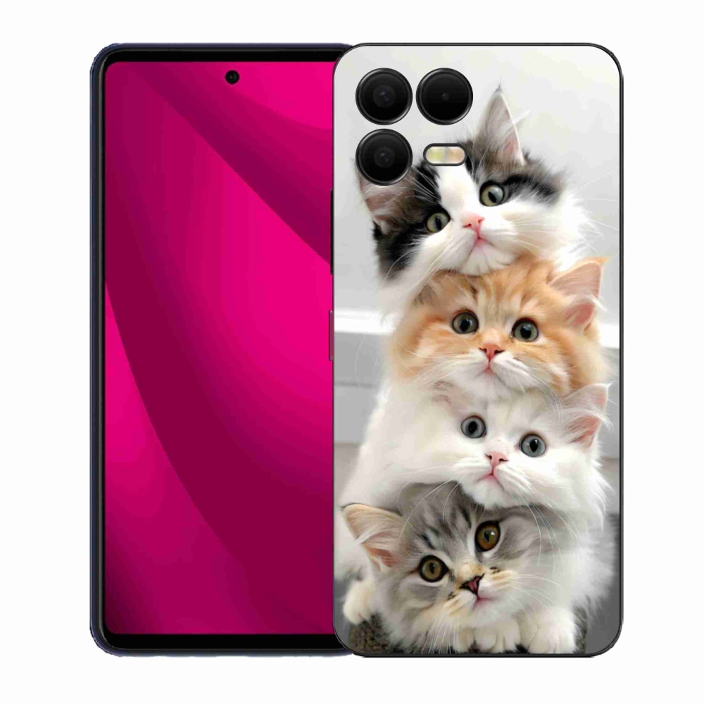 Zselés borítás mmCase a T phone 3 Pro készülékhez - cat csoport