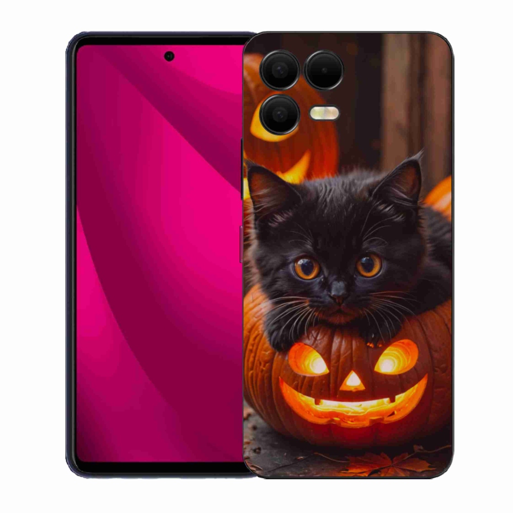 Gél borítás mmCase a T phone 3 Pro készülékhez - cica és tök