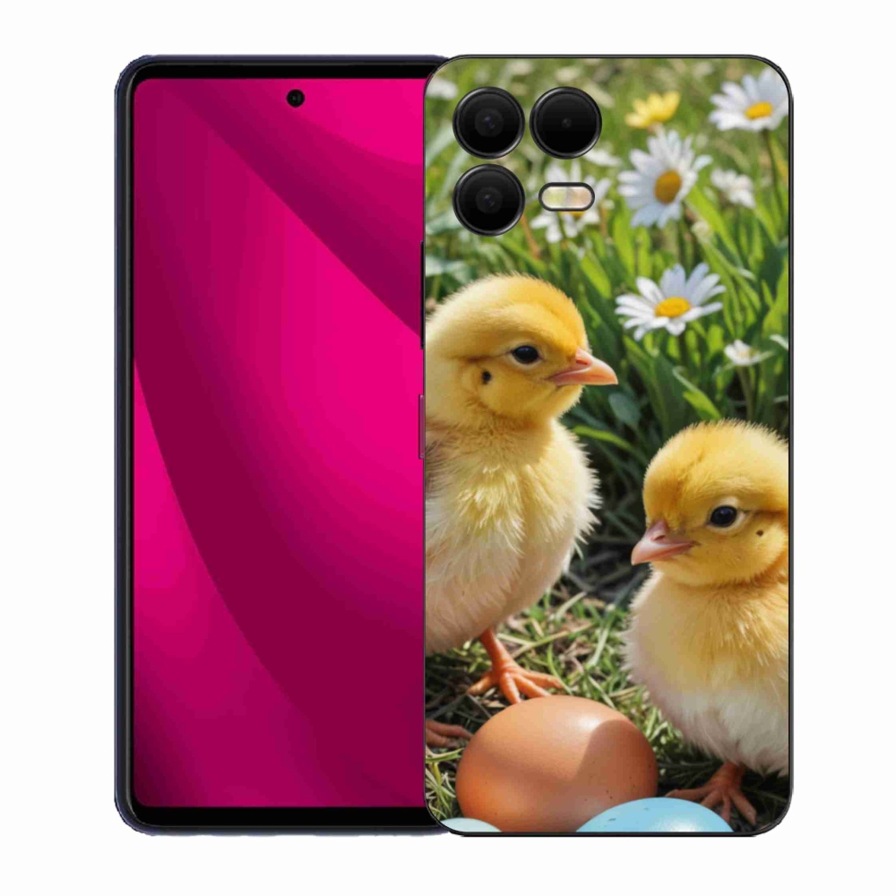 Gél borító mmCase a T phone 3 Pro készülékhez - csibék