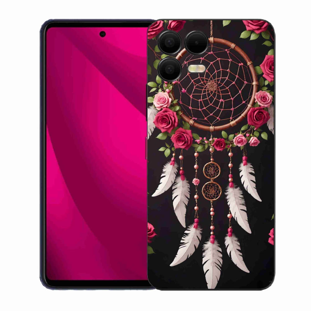 Gél borító mmCase a T phone 3 Pro készülékhez - álomfogó rózsákkal