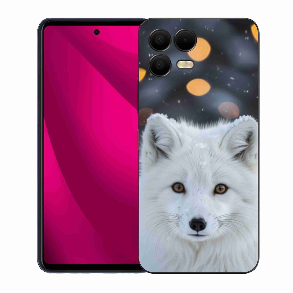 Zselés borítás mmCase a T phone 3 Pro készülékhez - polár róka
