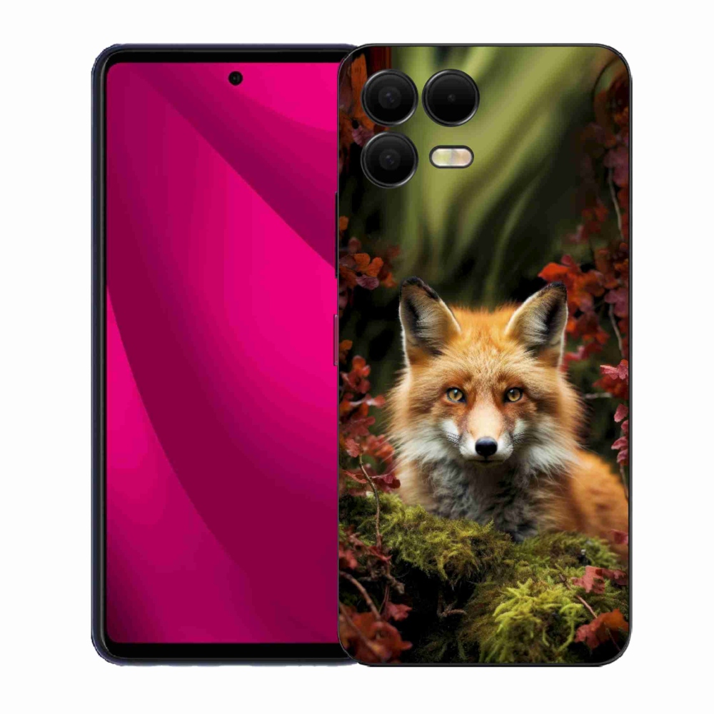 Gél borító mmCase a T phone 3 Pro készülékhez - róka az erdőben